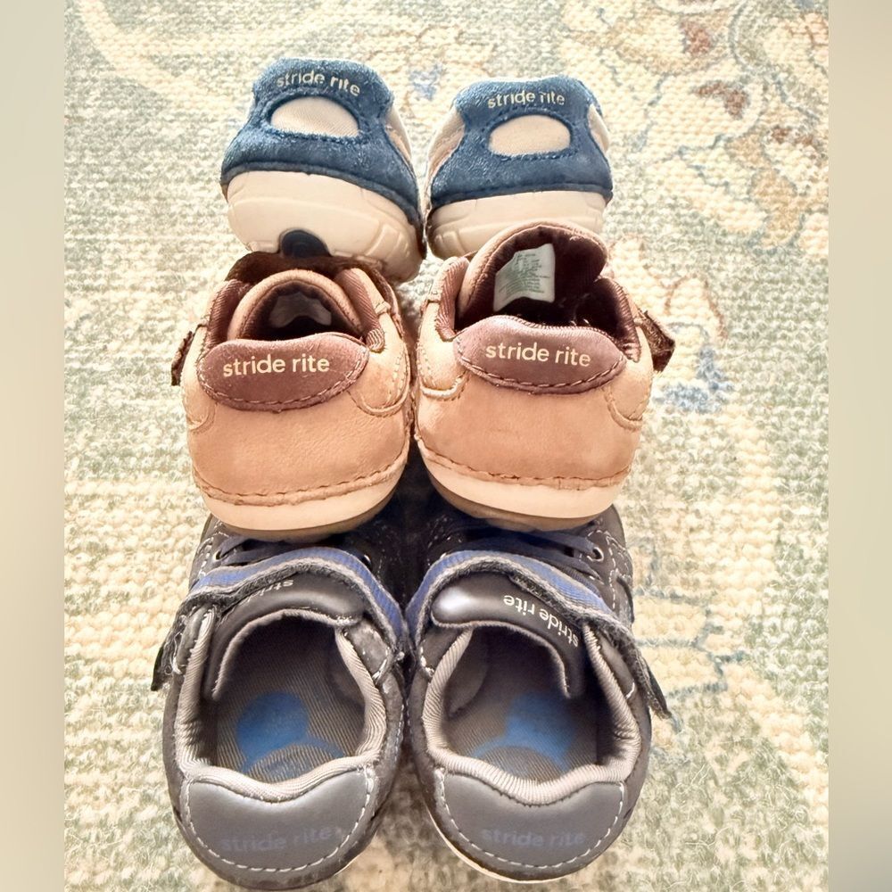 Stride Rite Baby Shoes Bundle Size 3w -3.5w